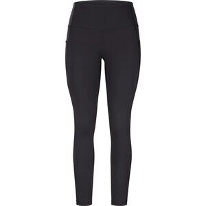 Arc'teryx Women's Black Elastic Waist Slim-Fit Compression Leggings Size L